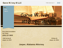 Tablet Screenshot of giveylaw.com